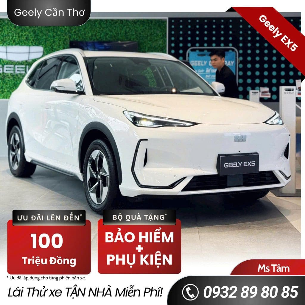 laravan lynkco can tho san pham geely ex5