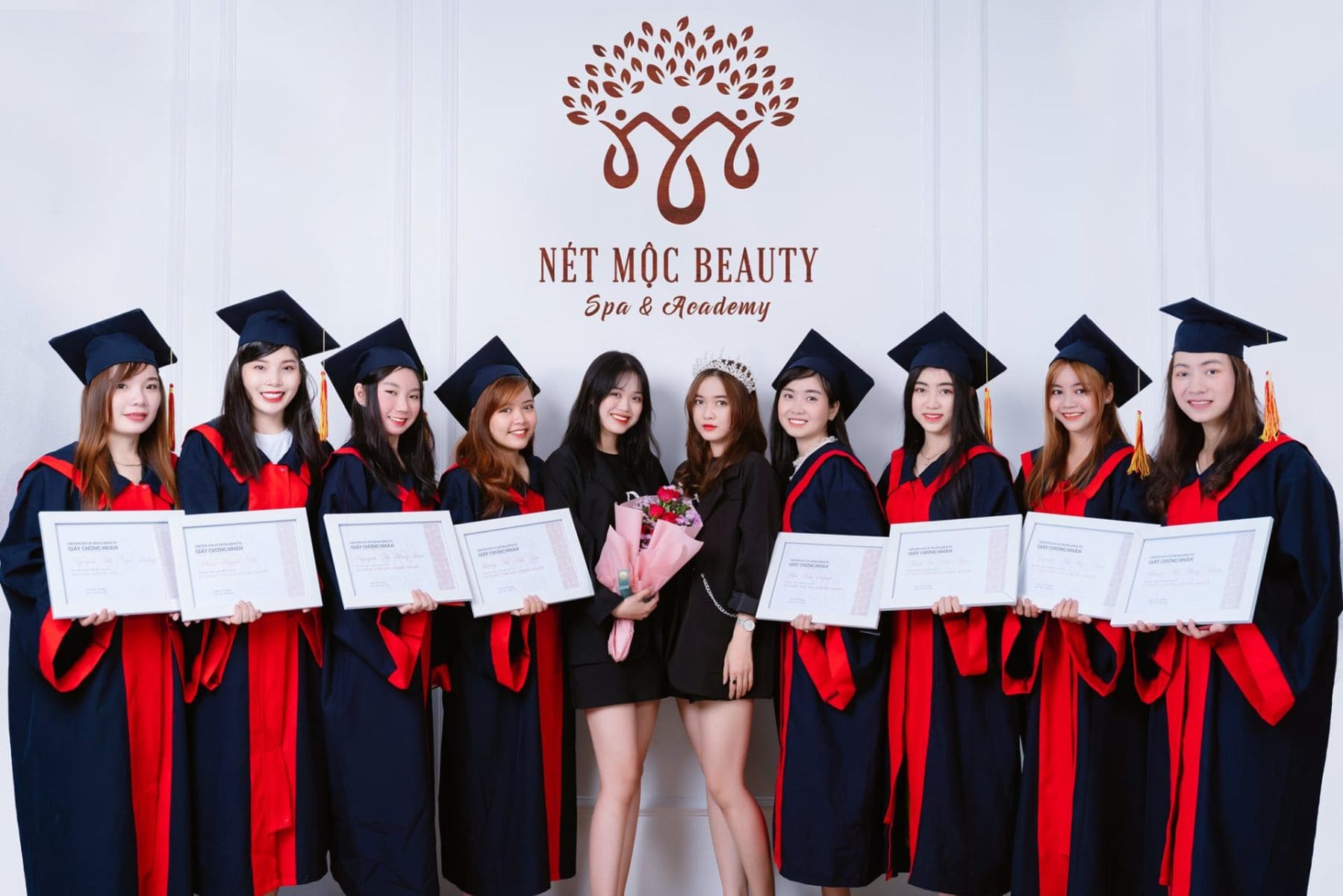 Lễ tốt nghiệp học viên NÉT MỘC Spa & Academy tại Cần Thơ
